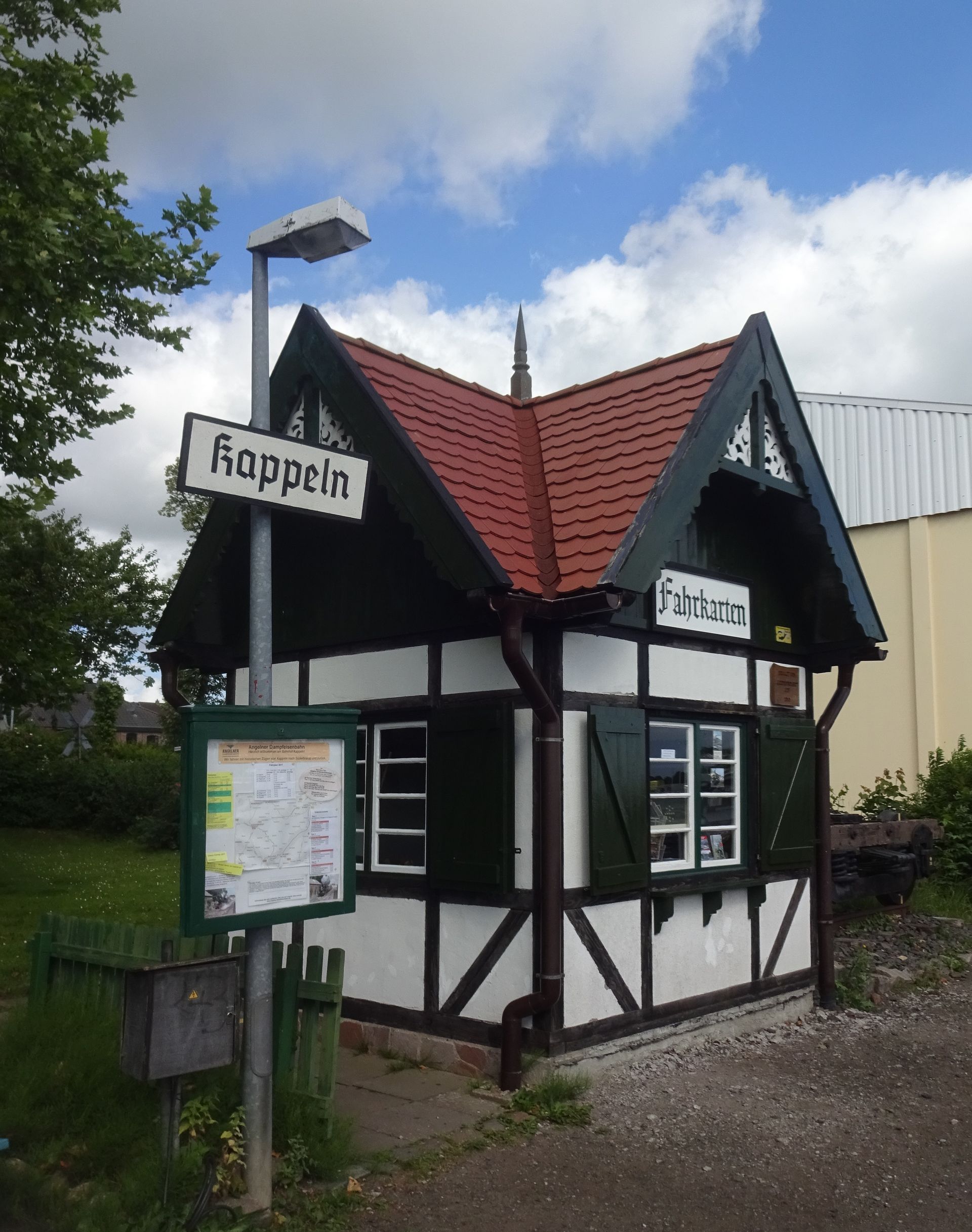 Fahrkartenschalter in Kappeln